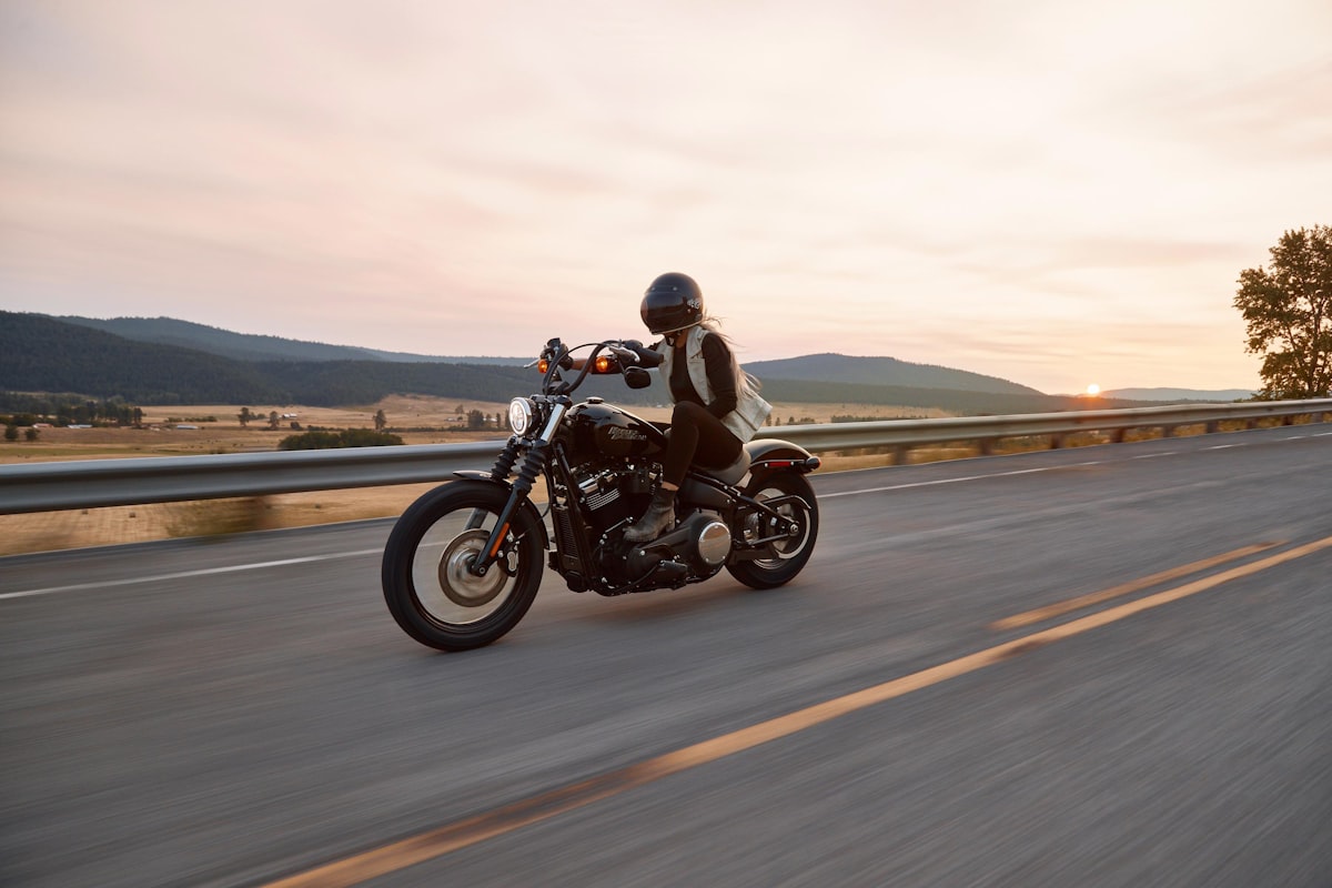 Touring motorcycle